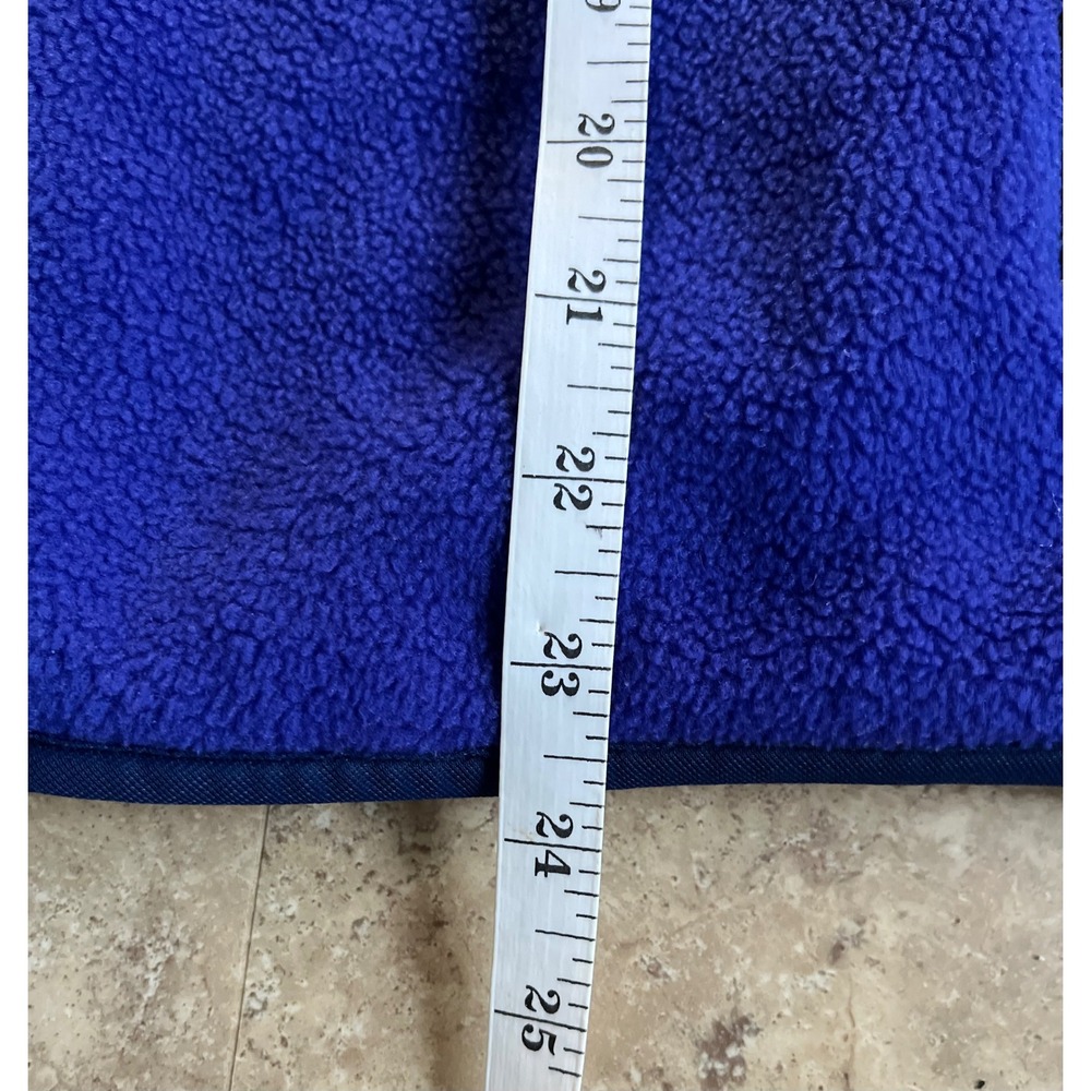 Vintage Patagonia Synchilla Fleece Jacket Mens 13/14 Blue Full Zip Made in USA - Picture 6 of 9